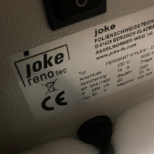 優(yōu)勢供應(yīng) Joke RENO-TEC 封口機(jī) 60NC-DN
