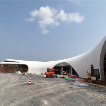 饰纪上品GRC构件厂家 GRC外墙挂板的安装施工方式和注意事项