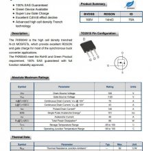 Ƴ Fet FKR0040 ЧӦMOSFET N100V