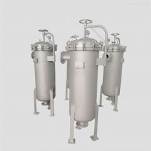 不锈钢过滤器 精密过滤设备 水处理袋式过滤容器加工厂
