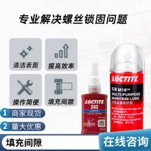 乐泰LOCTITE243 M18套装 金属养护 中强度螺汉高胶