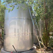 双鸭山酒厂不锈钢储存罐 10吨不锈钢储油罐 生物酶发酵搅拌罐