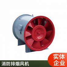3c消防排烟轴流风机工业通风排气扇耐高温低噪音轴流排烟风机HTF型高温消防单速排烟风机