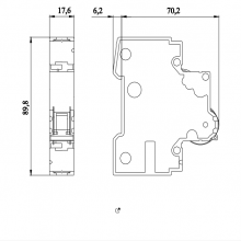 5SY5104-7CC СͶ· 220V DC 10kA 1 C 4A