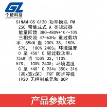 全新正品西门子G120系列变频器6SL3225-0BE35-***A0 55KW 480V有滤波器
