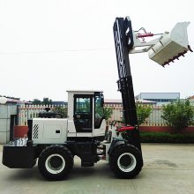 越野叉车四驱一体式内燃座驾式柴油山地搬运车