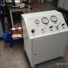 高压气体压缩机 气体增压泵 双作用大流量气动增压泵