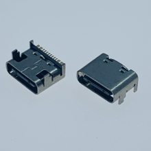 嵥16PIN TYPE-Cĸ/ĽŲSMT/L=6.5mm/޶λ