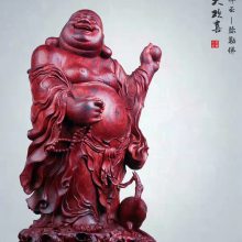 木树根雕刻摆件 木佛像制作