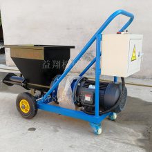 益翔 挤压泵防火涂料喷涂机图