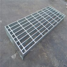 华欧 工厂建设踏步板 承重强钢格板平台楼梯板 下水道盖板