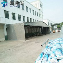 电动雨棚布厂家供应户外活动雨蓬伸缩伸缩式遮阳蓬汽车帐篷