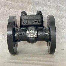H41Y-16/25/40/64P 锻钢法兰升降式止回阀 重型材质蒸汽导热油止回阀