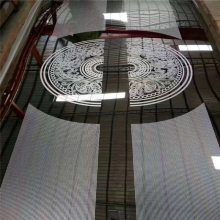 入户门用黑色镜面不锈钢镭射板 电梯门装饰用钛金蚀刻花纹板