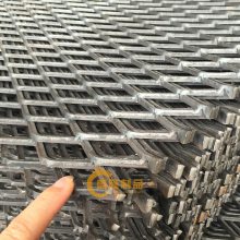 广西梧州加厚装饰铝制拉伸网 外墙装修铝板网 大钢板网
