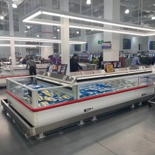 三盾冷链松下冷柜益阳无霜岛柜冷冻柜汤圆水饺柜