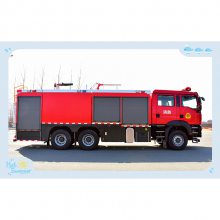 西安8吨红岩斯太尔水罐云梯消防车多少钱一辆