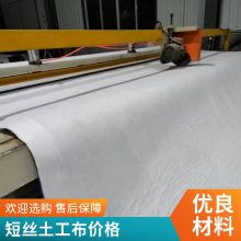 新疆地下车库土工布 裂膜丝长丝无纺布 作挡土墙的加筋