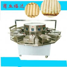 烘焙面包房定制方格板条纹板全自动蛋卷机