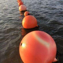 400单耳海洋浮球 垃圾填埋场拦污警示球 远洋渔具打捞浮子