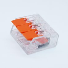 LED照明导线紧凑型并线端子 快速电线连接器 建筑布线端子LED照明导线紧凑型并线端子 快速电线连接