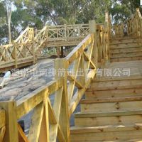 樟子松防腐木 防水防虫 中南神箭厂家供应 价格实惠防腐木批发