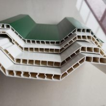 深圳pvc中空瓦 pvc中空板 防腐蚀厂房瓦 pvc上篮下白