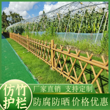 不锈钢景区公园围栏杆 绿化庭院栅栏 花菜园仿竹节管篱笆