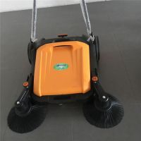 920型清潔車(chē) 手推清掃車(chē) 無(wú)動(dòng)力掃地機(jī)清掃路面 垃圾箱容量45L