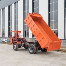 12吨后驱隧道工程车 防爆轮胎矿用车
