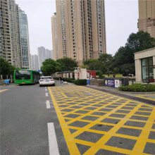 武汉小区_道路_高速公路_厂区_停车场热熔标线划线价格厂家 临时车位划线标线施工承接工程