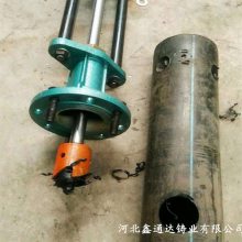 pe管道带压开孔机 自来水管道带水带压开孔 鑫通达手动不停水开孔器 DN100