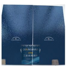 定制RAL5001绿蓝色耐腐蚀丙烯酸聚氨酯桔纹漆耐磨防腐2k金属漆