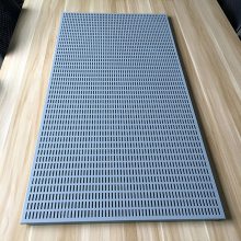 汽车店定制600X1200灰色铝扣板吊顶 穿孔吸音铝扣板
