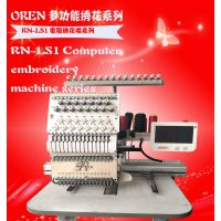供应奥玲全自动电脑绣花机操作视频