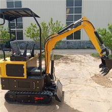 小型挖掘机 工程改造微型挖机 电缆挖沟15型挖掘机图片