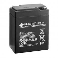BB美美蓄电池BP8-6 6V8AH阀控式直流屏应急灯路灯消防报警系统