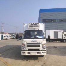 江铃顺达五十铃冷藏车 120马力 食品蔬菜运输车 4.2米冷链车