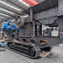 破碎筛分移动车 履带式组合破碎站 建筑工程石料加工设备