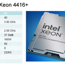 Intel Xeon?Silver 4416+ 2.0GHz 20?core 165W Processor for HPE