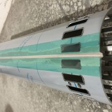 1.5MM铝合金直缝焊激光焊接