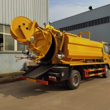 2+4方6方高压清洗吸污车 中小型城市管道疏通车 水箱边挂