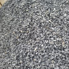 建筑常用石砾石产地直发,本地石场砾石现货供应处,黑灰色砾石