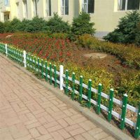 市政绿化带隔离护栏 园林塑钢围栏 公园草坪栏杆