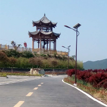 路灯太阳能怎么安装 天津武清工程道路照明太阳能光伏路灯