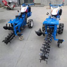 电缆线管道开沟机 手扶柴油挖沟机 启航 工程开槽机