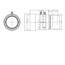 M1228-MPW3 Computar 2/3Ӣ60012mmҵͷ ȦΧF2.8-F16