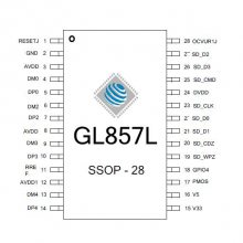 创惟科技 GL857L-HHY20 USB2.0集线器和SD卡读卡器组合方案