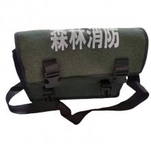 巡山护林斜挎背包大容量山林阻燃防火斜挎包消防救援森防挎包