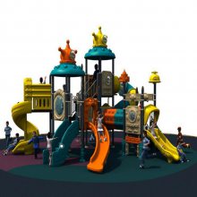 户外幼儿园新款工程塑料滑梯儿童组合小区公园小乐园 鑫圣美